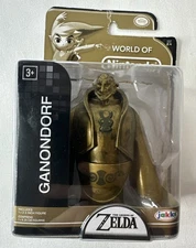 SEE World of Nintendo Zelda Trophy Series 2-4 Ganondorf Gold 2.5" Figure Golden