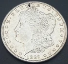 1889-S Morgan Silver Dollar $1 Better Date San Francisco AU UNC Detail