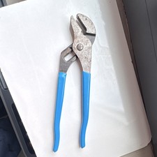 Channellock 420 Adjustable Groove Joint Pliers 9.5in Blue Steel Handle