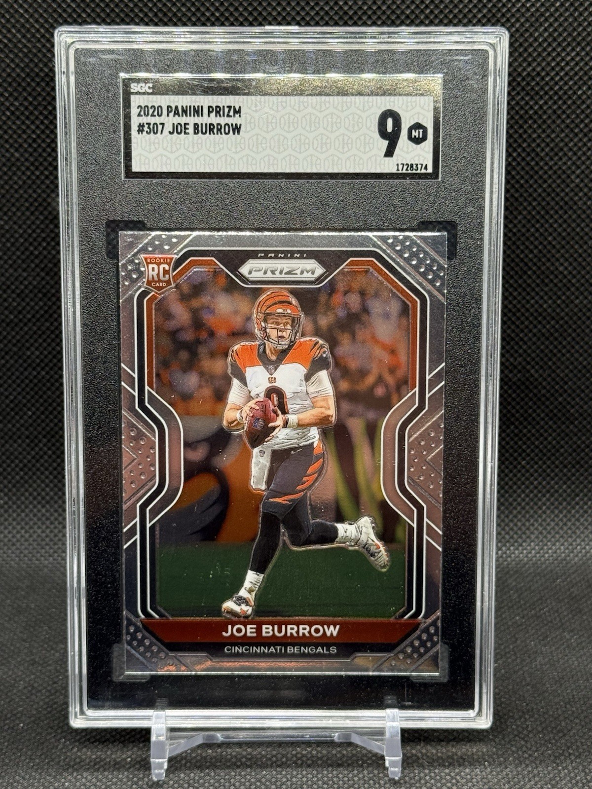 Joe Burrow 2020 Panini Prizm Rookie SGC 9 #307 RC