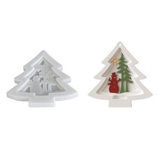 Additional Elastomer Cast Christmas Tree Snowfigure Shape For Rosin And