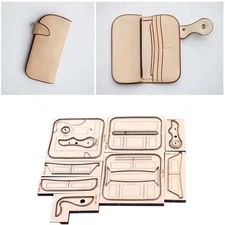 Handbag leather craft bag cutting dies knife mold cutter DIY long wallet 210x105