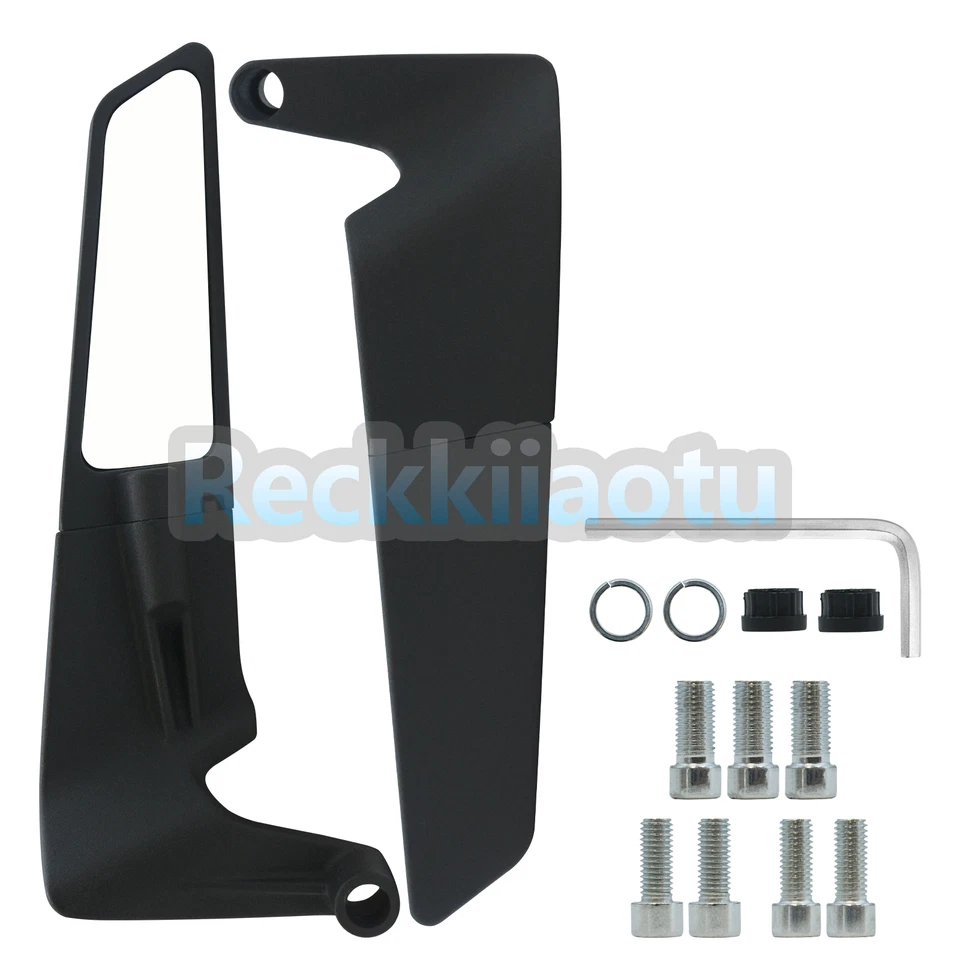 Espejos retrovisores de motocicleta 8/10 mm para Yamaha Royal Star/Road Star/Stratoliner Foto 3 de 4