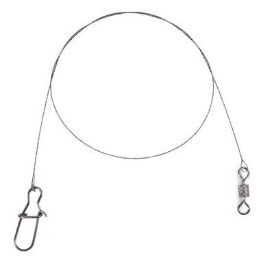 Sänger Iron Claw TB Leader 20cm 5Kg - Raubfisch Vorfach mit Wirbel & Snap