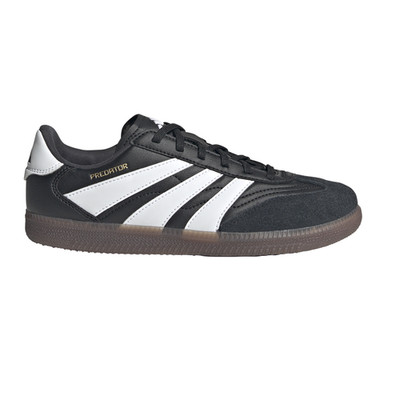 adidas Predator Freestyle Indoor Soccer Youth Boys Black Sneakers Athletic Shoes