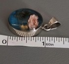 Sterling Silver Resin Pendant — photo 4