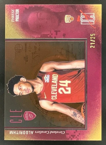 2025 Topps Signature Tyrese Proctor Red (RAW)