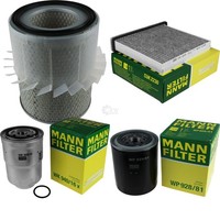 Mann Inspektionspaket Filterset FüR Mitsubishi Pajero Klasseic 2.5 TD