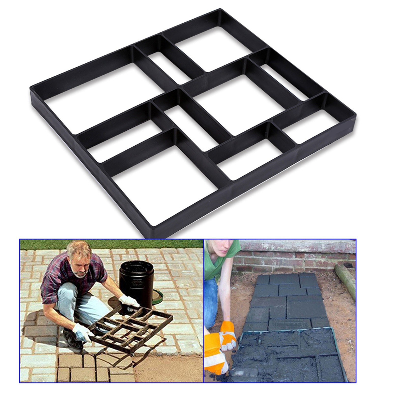 DIY Garden Paving Mold For Creating Pathways In Your Yard Easy To Use