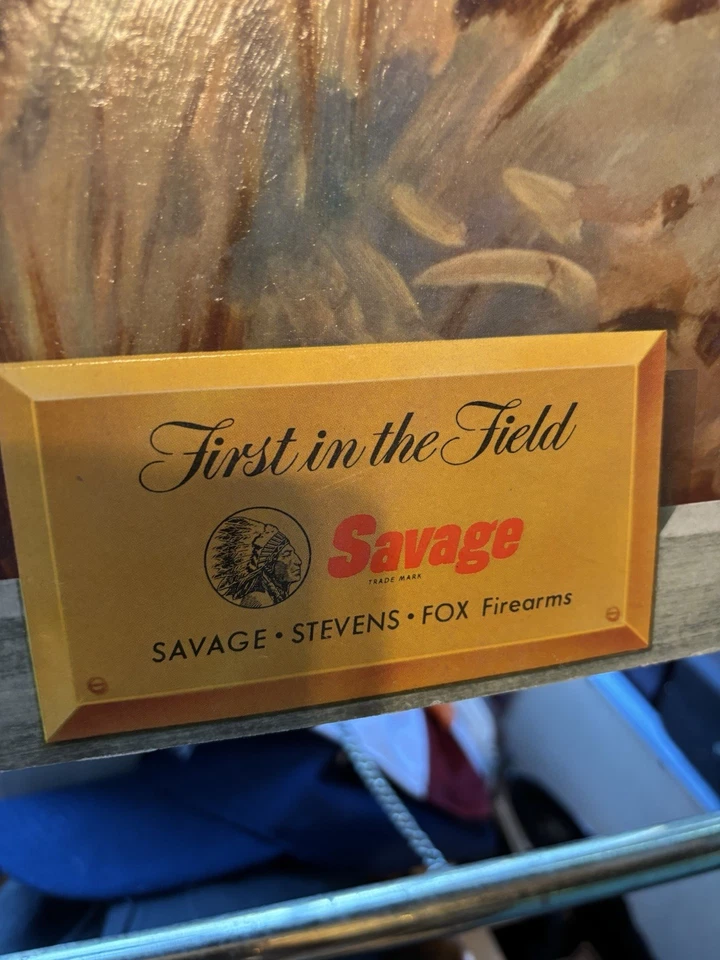 广告 Savage-Steven’s-Fox 枪支标志 — 第 2/4 张图片