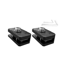 2PCS Car Hood LED Light Mounting Bracket, Aluminum Alloy Pillar Hood Hinge M8