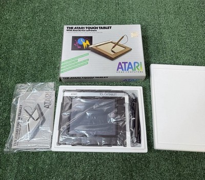 Vintage Atari CX77 Touch Tablet w/ AtariArtist 400/800XL BRAND NEW / NEVER USED
