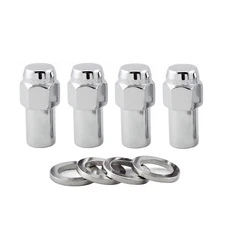 Mcgard 62000  Lug Nuts  Shank With Washer  1 2 In  X 20 Rh  Closed End  Chrome