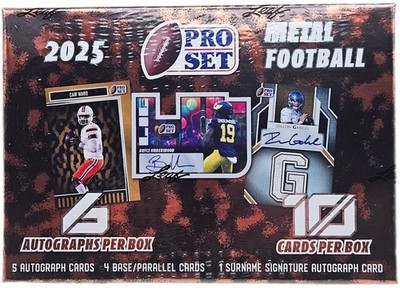 Diverse 2025 Leaf Pro Set Metal Football Hobby Box