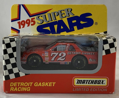 Matchbox Limited Edition Super Stas 1995 Detroit Gasket Racing #72