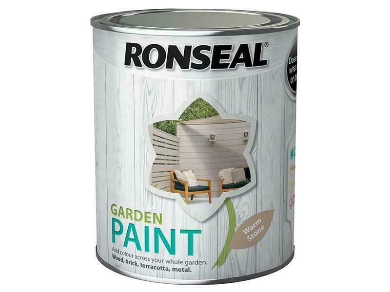 Ronseal Garden Paint Warm Stone 750Ml RSLGPWS750