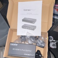KanexPro 4K HDMI 4-Port Splitter SP-HD1X44K EDID Selector 4K Cinema