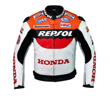 Honda Repsol Giacca Moto Racing\Riding Pelle Moto CE Giacca Armatura