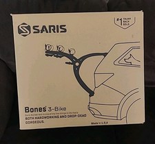 Saris 3-Bike Bones Trunk Bike Rack Carrier - New 