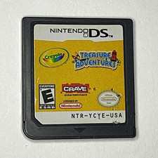 Crave Crayola Treasure Adventures Nintendo DS Cartridge Only E Tested/Works