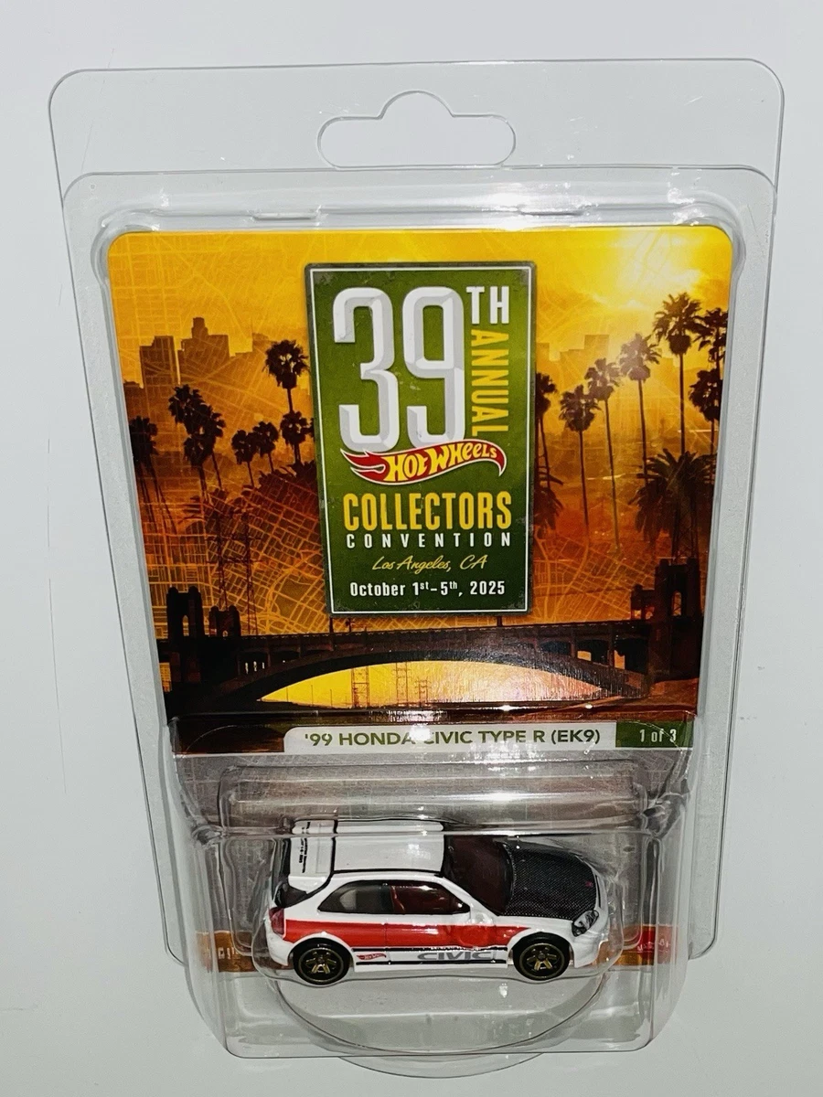 ホットウィール LAコンベンション 39th シビックタイプR EK9 HOT WHEELS 39th LOS ANGELES COLLECTORS CONVENTION '99 HONDA CIVIC