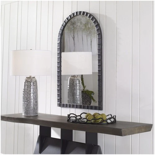 Uttermost 09784 Dandridge 24" W x 39" H Specialty Aluminum Framed - Black - Picture 7 of 7