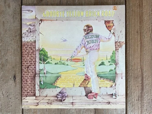 Elton John: Goodbye Yellow Brick Road vinyl 2LP VG 1973 MCA Records MCA2-10003