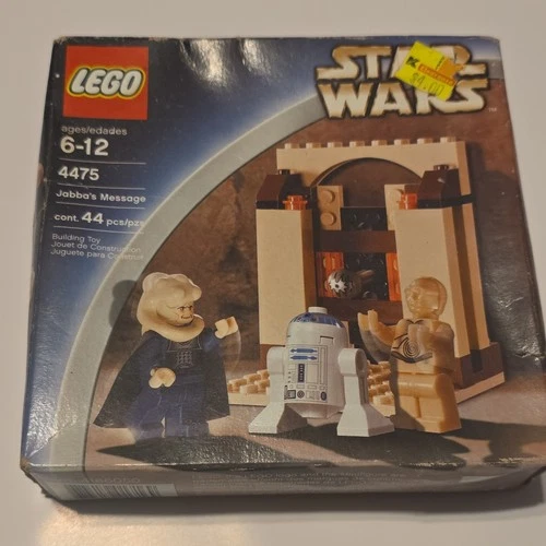 LEGO Star Wars Jabba's Message 4475 Complete Set Bib Fortuna R2-D2 C-3PO 44pcs