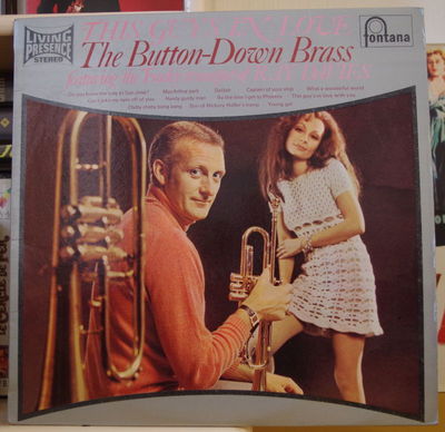 THE BUTTON-DOWN BRASS THIS GUY'S IN LOVE FRENCH LP FONTANA 1968