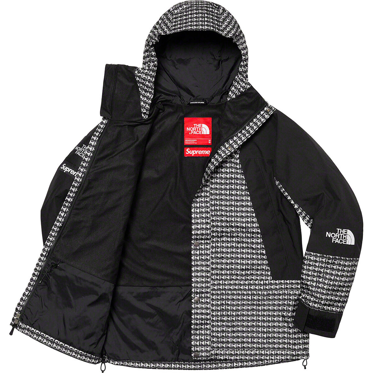 Supreme / The North Face Studded Mountain Light Jacket Black Supreme / The North Face Studded Mountain Light Jacket Black