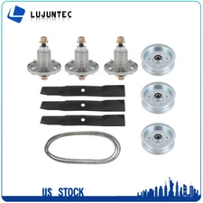 54" Mower Deck Rebuild Belt Kit Fits John Deere 100 Series 190C D170 E180 LA150