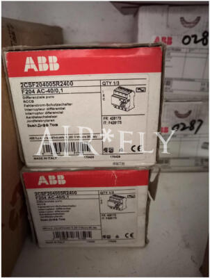 1PCS New ABB Electromagnetic Current F204 AC-40/0.1 40A 2CSF204005R2400