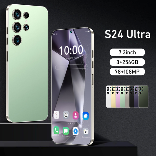Smartfon S24 Ultra 5G 8GB + 256GB 7,3" Odblokowany telefon komórkowy Android Dual SIM Nowy - Zdjęcie 4 z 32