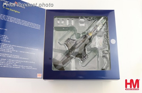 Hobby Master 1/72 RF-104G Stargazer Luftwaffe AG 51 Immelmann, EA+235 HA1075 - Picture 11 of 11