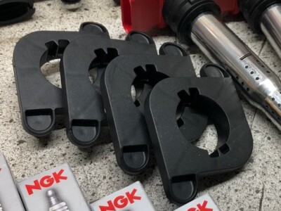 6x Ventildeckel-Adapter für TFSI Zündspulen Audi S4/RS4 B5 + A6 C5 2.7 Biturbo