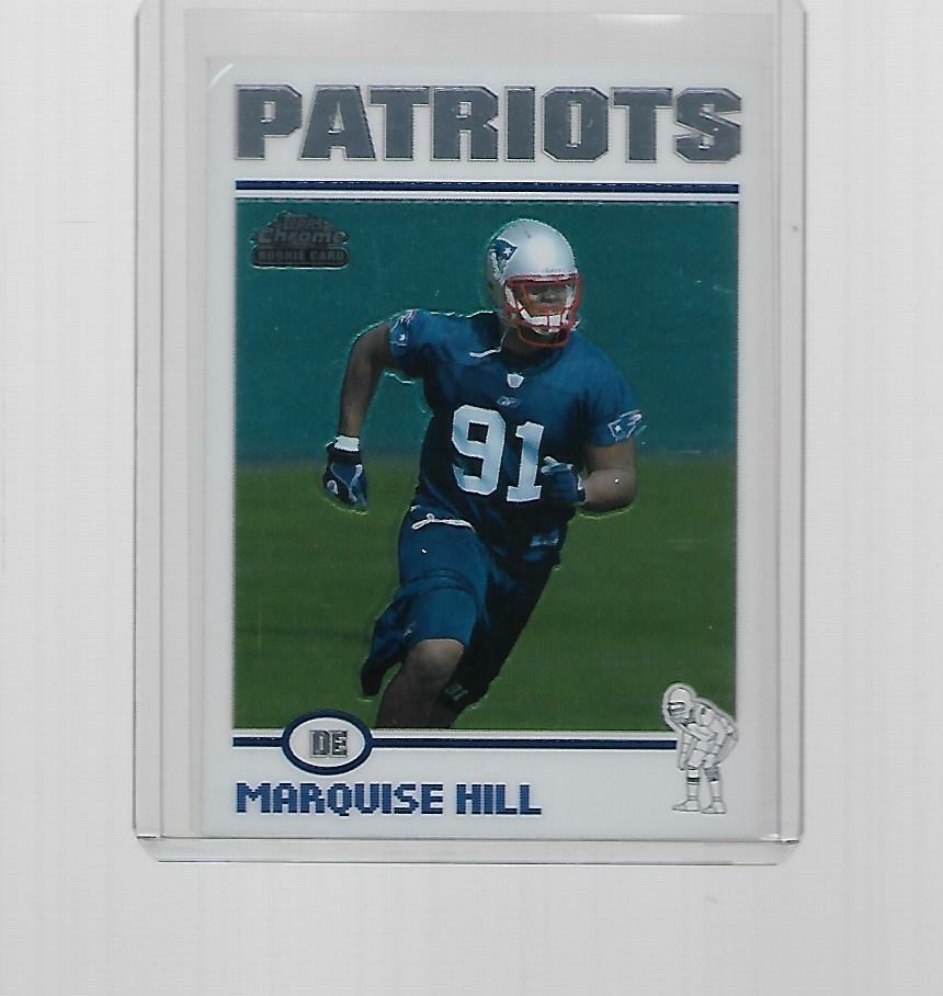 Marquise Hill Topps Chrome #222 Base