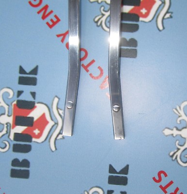 Windshield Wiper Arm & Blade Set For 1954-1956 Buick - Matched Stainless Steel Pair