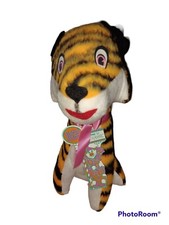 Vintage New Old Stock Circus Circus Casino Carnival Stuffed Animal Tiger With...