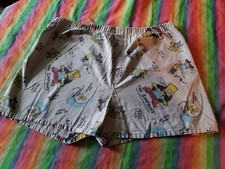 THE SIMPSONS RARE 1989 BOXER SHORTS  RARE ULTIMATE SIMPSONS ITEM LARGE