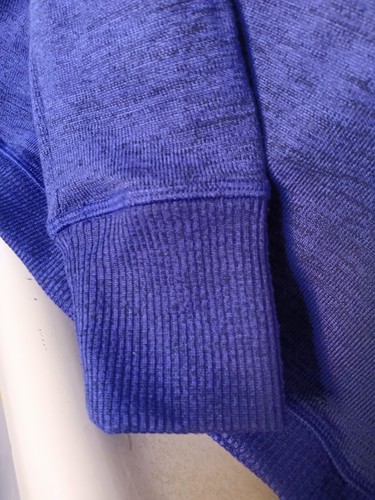 Gerry Womens Sweatshirt Purple Pullover Cowl Neck Long Sleeve Polyester Sz S/P - Picture 4 of 10