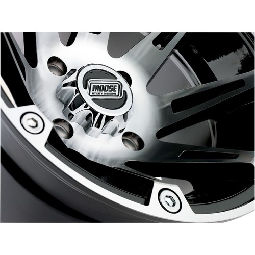 Moose Utility Division Machined Wheel, 387M, 12X8, 4/110, 2+6 | 387ML128110BW2 - Picture 2 of 3