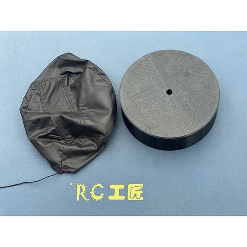 Simulation RC Spare Tire Cover for 1/10 RC Crawler Car Traxxas Defender SCX10 - Picture 11 of 12