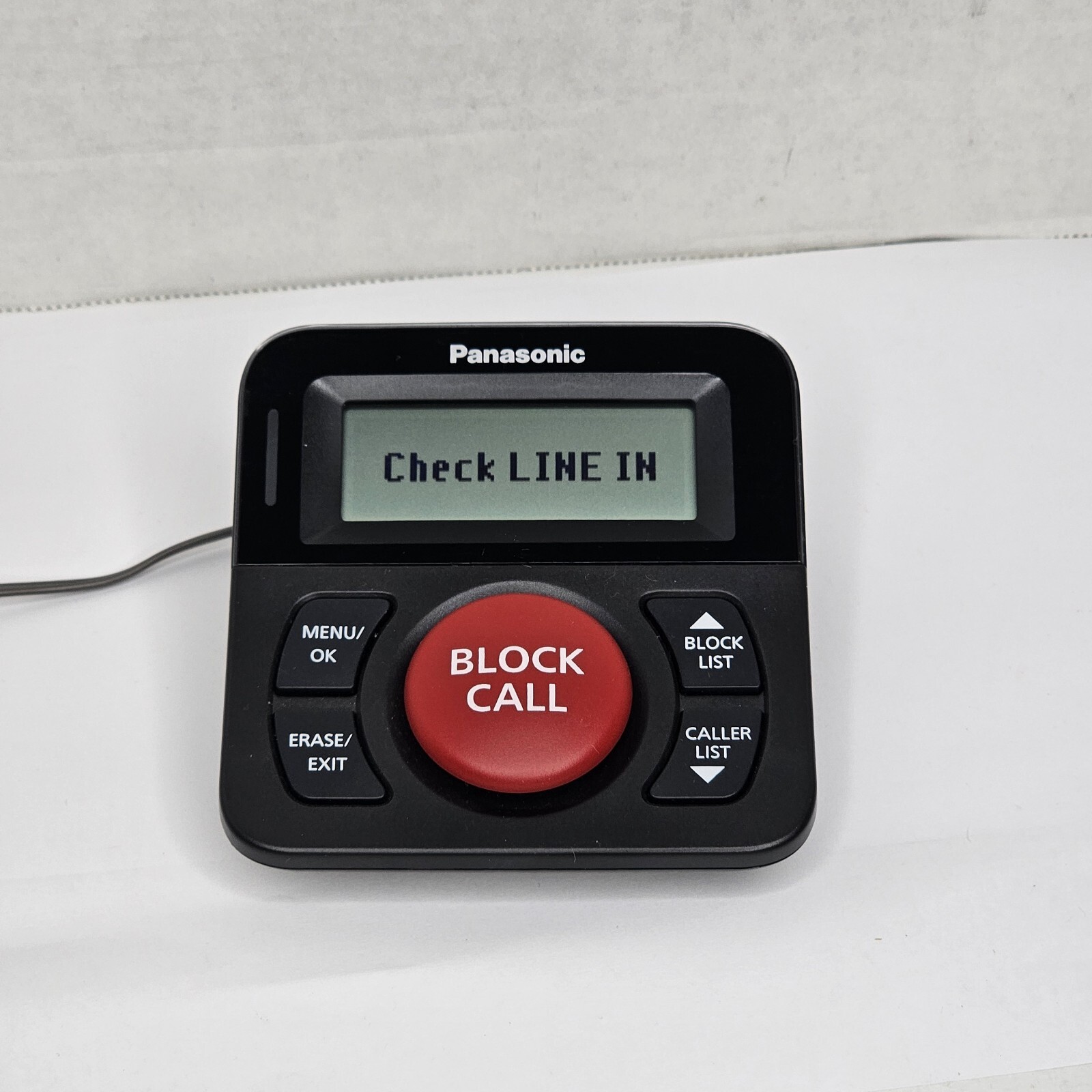 Panasonic Call Block Blocker Button KXTGA710 Robocalls Telemarketer