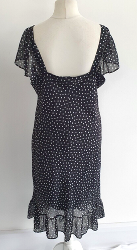 Women's, Agenda, Dress, Size UK20, Polka dot, Knee Length, Spots, Plus Size - Picture 6 of 9