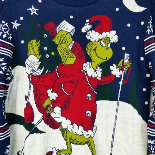 The funny character Ugly Christmas Sweater