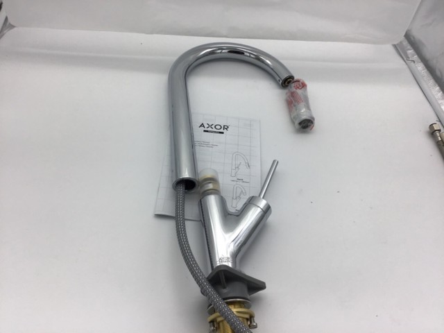 Hansgrohe Axor Starck Chrome Kitchen Faucet 10821001 For Sale