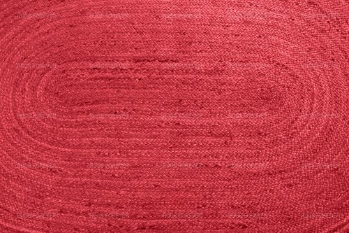 Oval Area Rug Scalloped Living Room Orange Boho Kilim Handmade Jute Carpets 3x10 - Picture 24 of 61