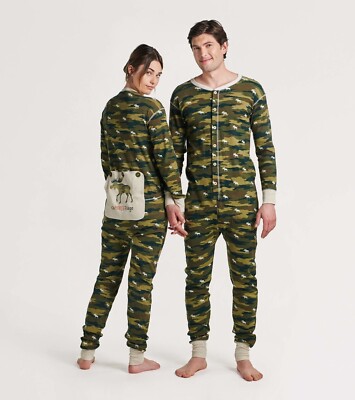 Little Blue House by Hatley Camooseflage Adult Union Suit Size