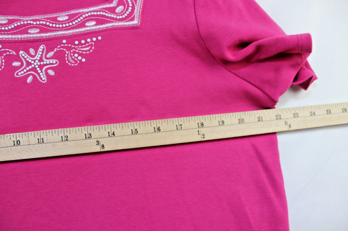Alfred Dunner Top Large Pink White Embroidered Womens Pullover Coastal Casual - Picture 5 of 8