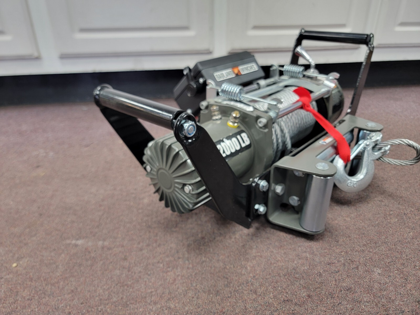 Badland 12,000lbs 12V DC Electric Winch, w Remote, 61256, Local Pickup